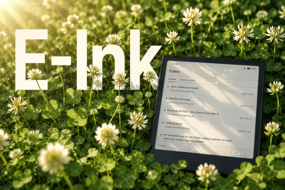 Cubox for E-Ink — Now in Beta | Pure Reading, Unlimited Highlights